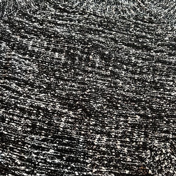 NWT Studio Works Marled Black & White Knit Sweater | Size: Small - Picture 5 of 10